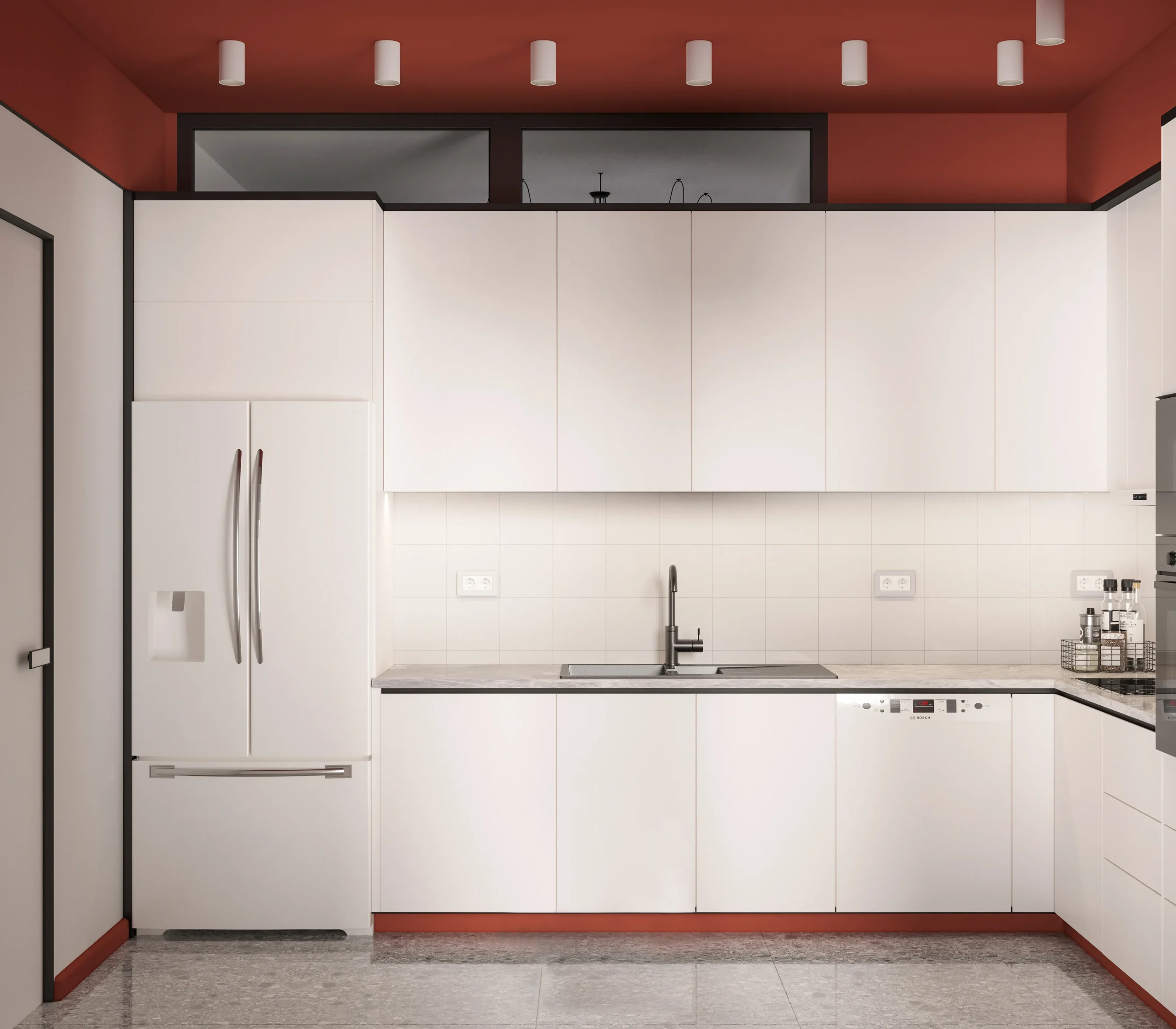 Modern minimal apartment - interiome project