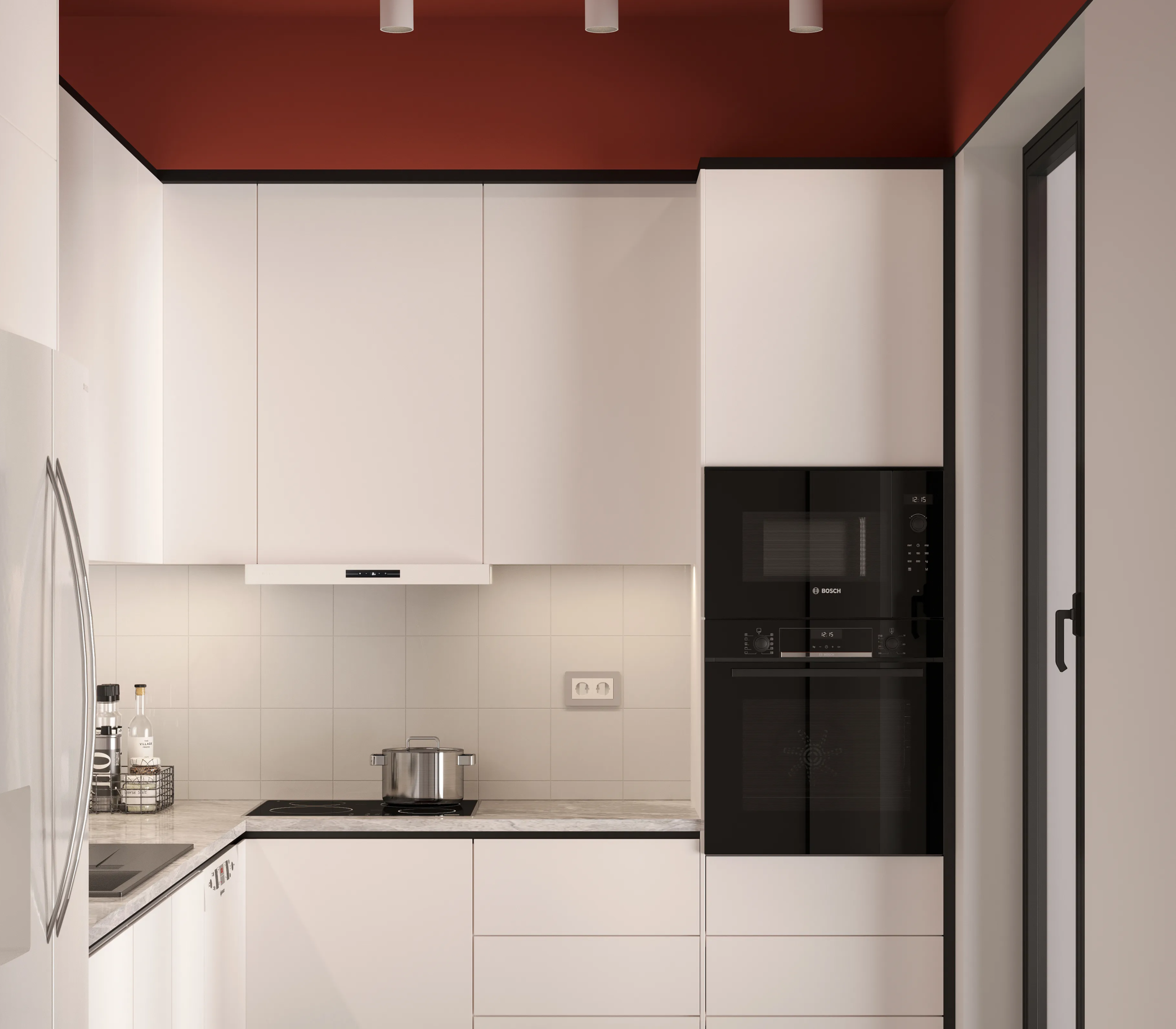 Modern minimal apartment - interiome project